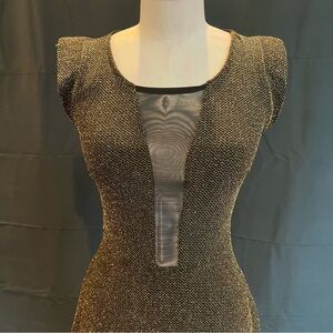 Super sexy Monaco dress size Small mesh and sparkle!